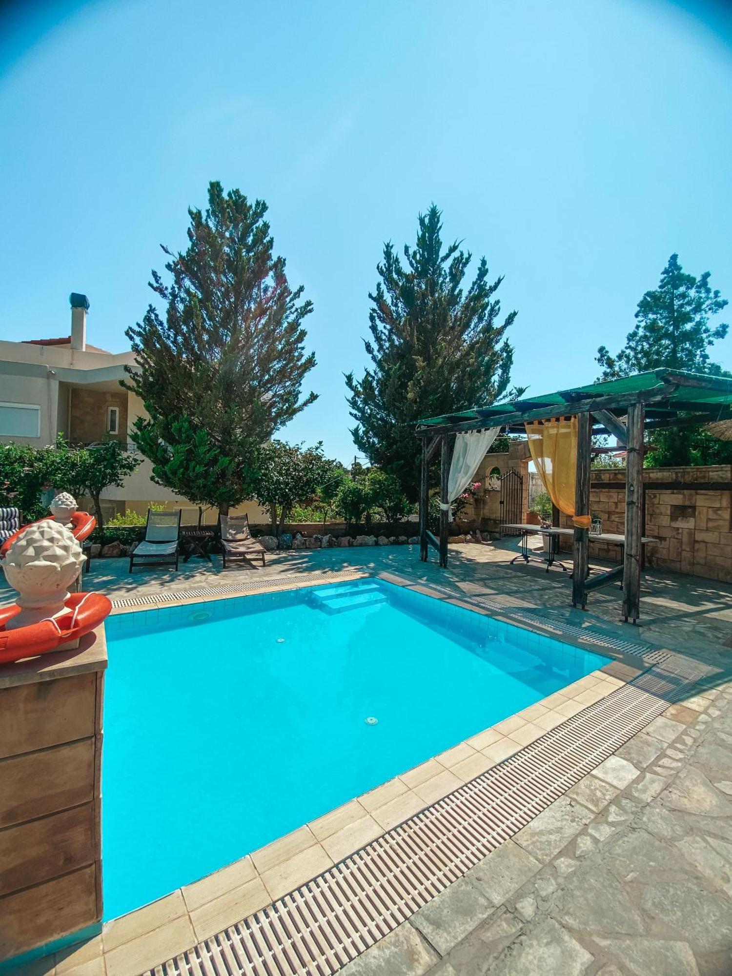 Theonia Villas Pefki Exterior foto